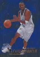 1998 Fleer Brilliants #8B Anfernee Hardaway Blue Basketball Card