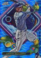 2023 Topps Cosmic Chrome #33 Drew Waters Blue Moon Baseball Card