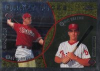 1999 Topps Chrome #444 Pat Burrell/Eric Valent Baseball Card