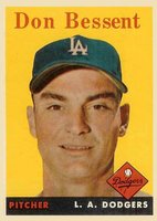 1958 Topps #401 Don Bessent Baseball Card