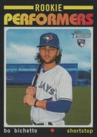 2020 Topps Heritage Rookie Performers #RP2 Bo Bichette Baseball Card