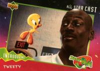 1996 Upper Deck Space Jam #68 Introducing Tweety Basketball Card