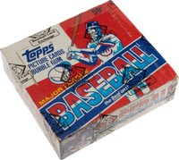 1985 Topps #CPB Cello Pack Box 24 Packs Baseball Card