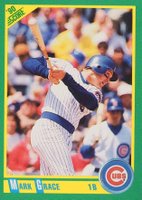 1990 Score #150 Mark Grace Baseball Card