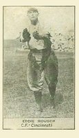 1921 National Caramel # Edd Roush Correct spell Roush Baseball Card