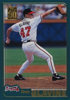 2001 Topps #146 Tom Glavine Baseball Card