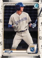 2020 Bowman Chrome Prospects #BCP160 Bobby Witt Jr. Baseball Card