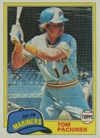 1981 Topps #228 Tom Paciorek Baseball Card