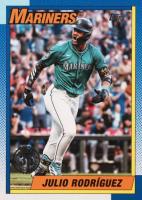 2025 Topps 1990 Topps Baseball #T9042 Julio Rodriguez Baseball Card