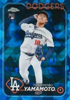 2024 Topps Chrome Sapphire #553 Yoshinobu Yamamoto Baseball Card