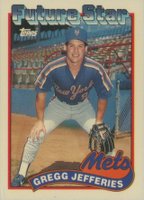 1989 Topps Tiffany #233 Gregg Jefferies Baseball Card