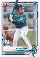 2021 Bowman Draft 1st Edition #BD1 Harry Ford Baseball Card