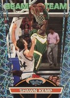 1992 Stadium Club Beam Team #3 Shawn Kemp Basketball Card