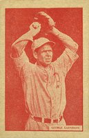 1933 Uncle Jacks Candy # George Earnshaw Baseball Card