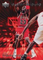 1996 Upper Deck Jordan Tribute #MJ42 Michael Jordan MJ Impressions Basketball Card