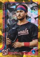 2025 Topps Chrome Sapphire #146 Dylan Crews Variation-Gold Baseball Card