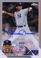 2023 Topps Chrome Update Chrome Legends Autograph #MR Mariano Rivera Baseball Card