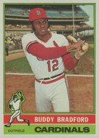 1976 Topps #451 Buddy Bradford Baseball Card