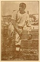 1914 Texas Tommy Type 1 # Christy Mathewson Baseball Card