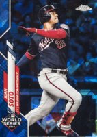2020 Topps Chrome Sapphire Edition #6 Juan Soto Baseball Card