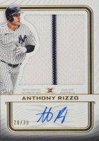 2023 Topps Definitive Collection Autograph Relic Collection #ARCARI Anthony Rizzo Baseball Card