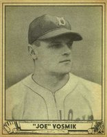 1940 Play Ball #144 Joe Vosmik Baseball Card