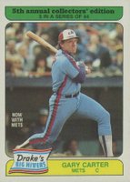 1985 Drake's #5 Gary Carter Baseball Card