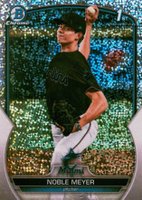 2023 Bowman Draft #BDC6 Noble Meyer Chrome-Sparkle Baseball Card