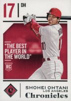 2018 Panini Chronicles #30 Shohei Ohtani Baseball Card