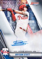 2019 Bowman's Best Best of 2019 Autographs #B19BS Bryson Stott Baseball Card