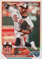 2023 Topps Chrome Update #USC98 Grayson Rodriguez Refractor Baseball Card