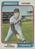 1974 Topps #271 Bill Hands Baseball Card