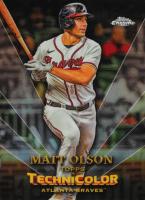 2023 Topps Chrome Topps in Technicolor #TT17 Matt Olson Baseball Card