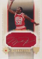2004 Ultimate Collection Signature Patches #SP-MJ Michael Jordan Basketball Card