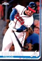 2019 Topps Chrome #87 Freddie Freeman Baseball Card