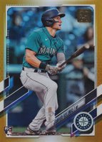2021 Topps Update #US302 Jarred Kelenic Gold Foil Baseball Card