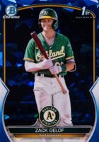 2023 Bowman Sapphire Edition Chrome Prospects #BCP1 Zack Gelof Baseball Card