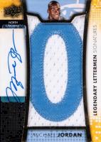 2014 Upper Deck Lettermen Legendary Letterman Autographs #LL-JO Michael Jordan O Basketball Card