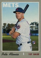 2019 Topps Heritage #519 Pete Alonso Color Swap Baseball Card