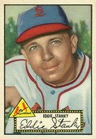 1952 Topps #76b Eddie Stanky Black Back Baseball Card