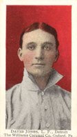 1910 Williams Caramel # Davy Jones Baseball Card
