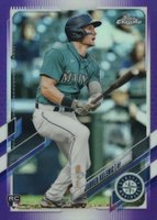 2021 Topps Chrome Update #USC20 Jarred Kelenic Purple Refractor Baseball Card