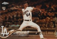 2018 Topps Chrome #71 Walker Buehler Sepia Refractor Baseball Card