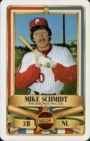 1982 Perma-Graphics All-Star Credit Cards # Mike Schmidt Baseball Card