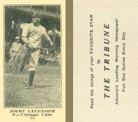 1916 Altoona Tribune #98 Jack Lapp Baseball Card