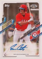 2021 Topps Pro Debut #PD29 Evan Carter Autograph Baseball Card