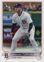 2022 Topps Complete Set #658 Spencer Torkelson 582 Montgomery Club Baseball Card