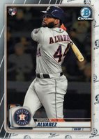 2020 Bowman Chrome #25 Yordan Alvarez Baseball Card