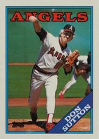 1988 Topps #575 Don Sutton Baseball Card