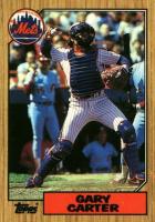 1987 Topps Tiffany #20 Gary Carter Baseball Card